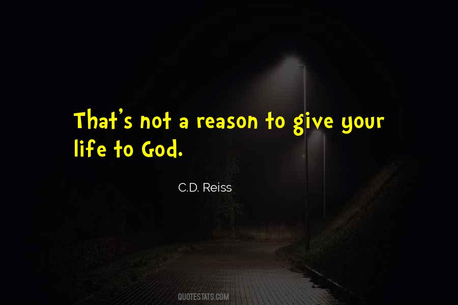 Give Your Life To God Quotes #382594