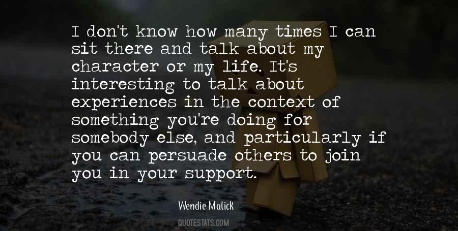 About Support Quotes #1206616