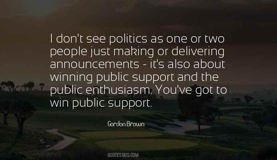 About Support Quotes #235452