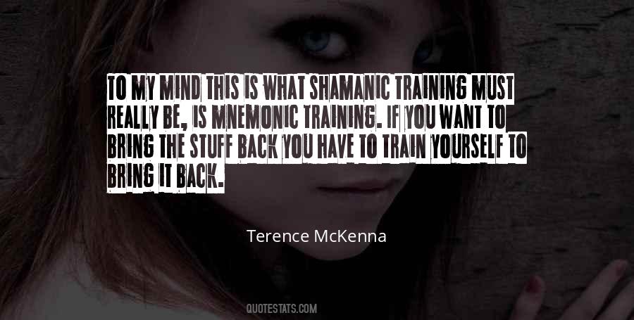 Training Back Quotes #1128477
