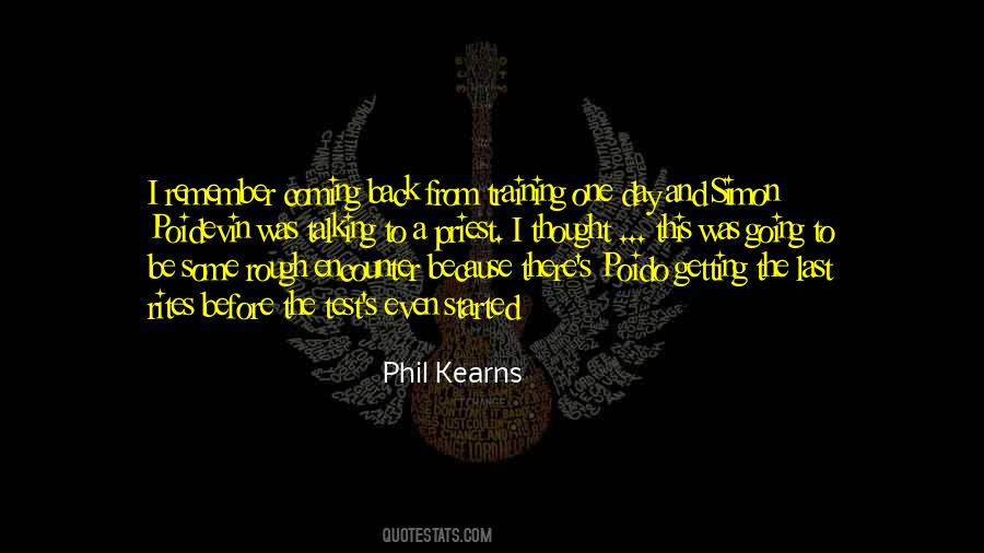 Training Back Quotes #1364942
