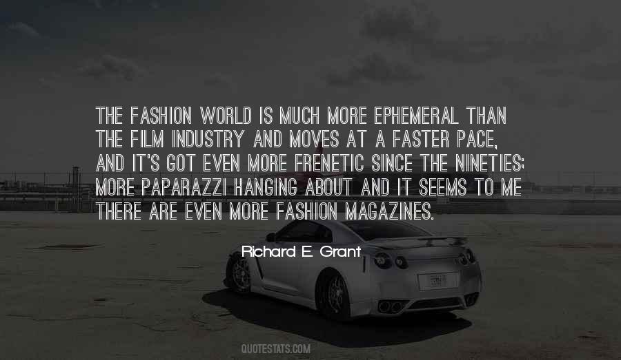 Quotes About The Fashion World #1295195