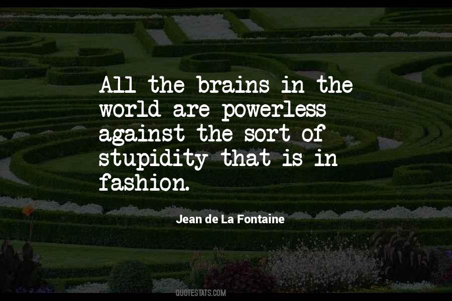 Quotes About The Fashion World #192775