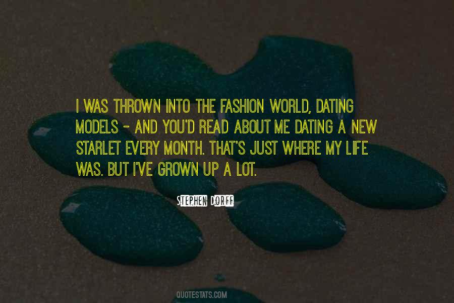 Quotes About The Fashion World #385696