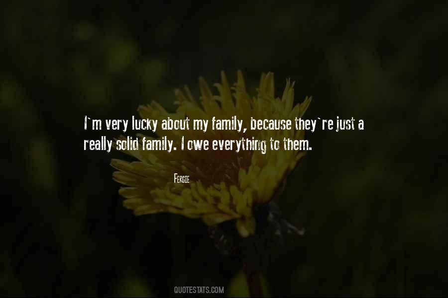 About My Family Quotes #44505