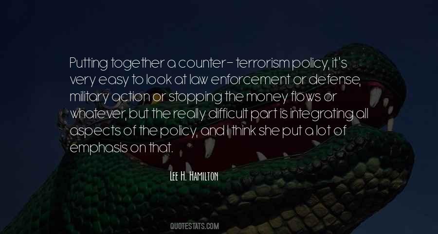 Military Policy Quotes #1060434