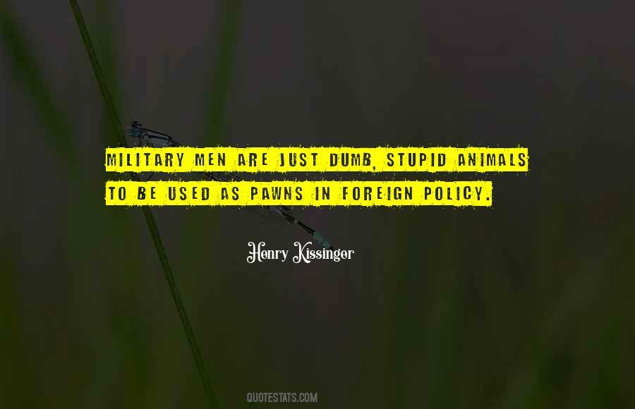 Military Policy Quotes #117591