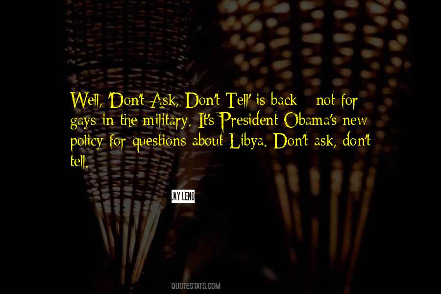 Military Policy Quotes #772557