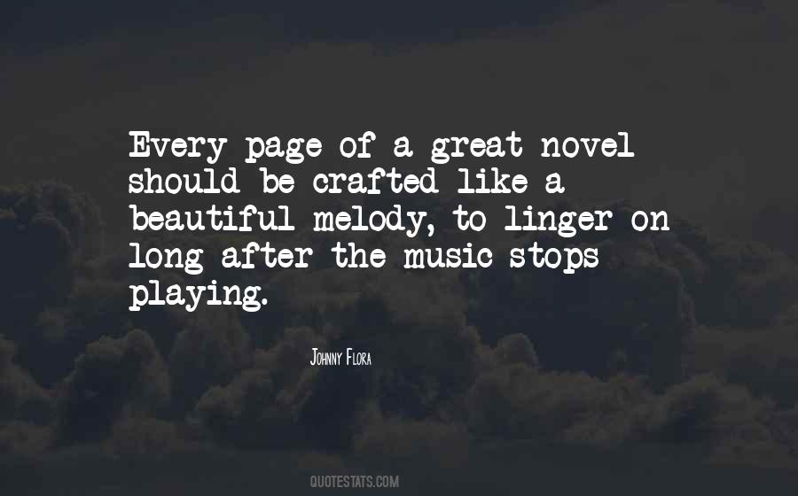 Beautiful Novel Quotes #1681776