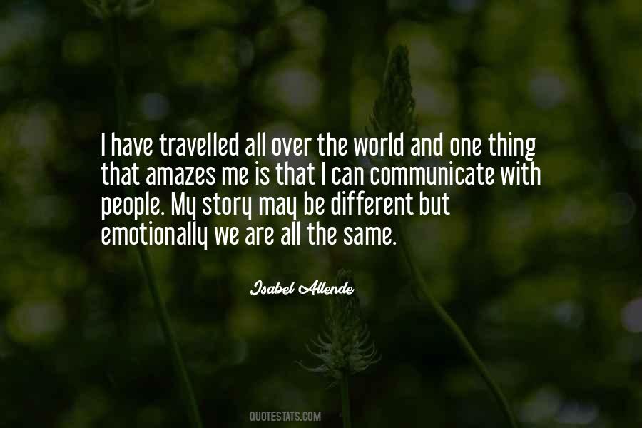 We Are All Different But The Same Quotes #1750156