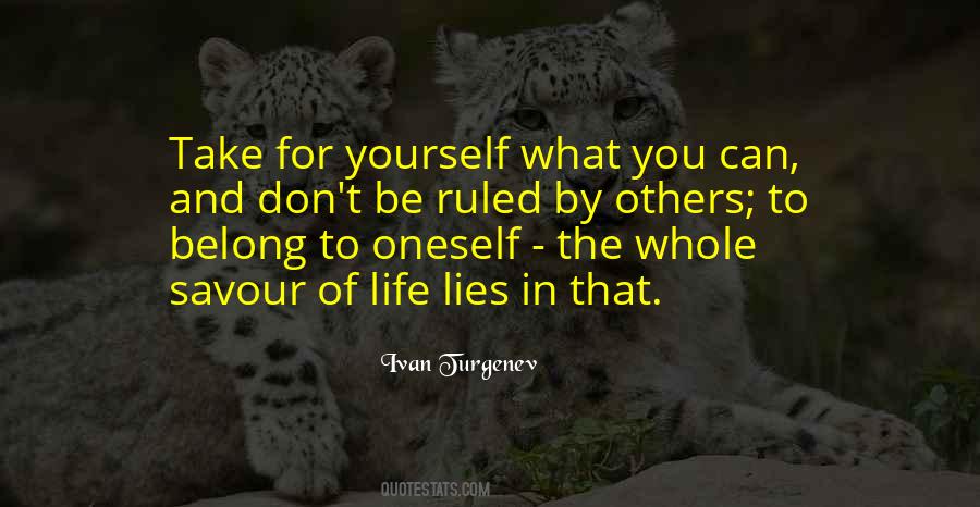 What Belong To You Quotes #282177