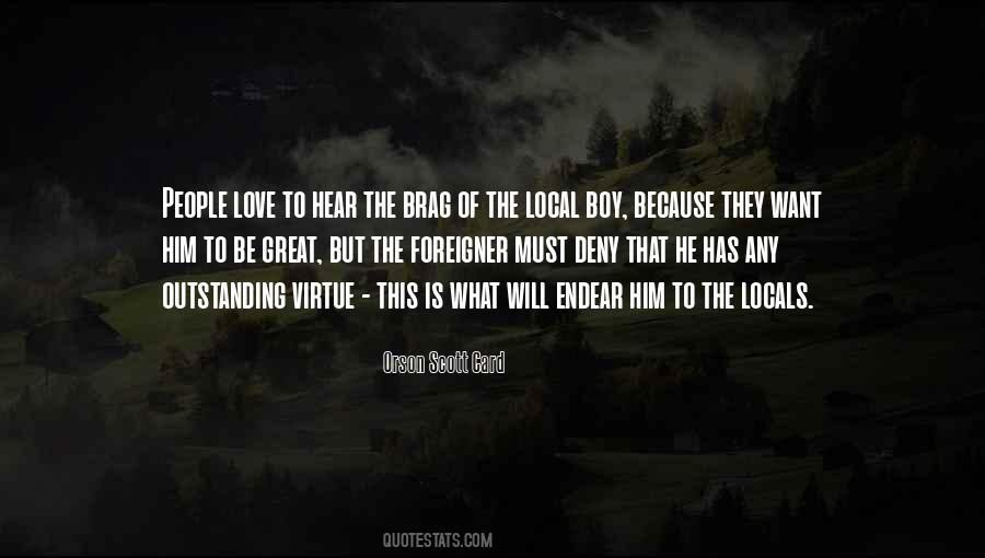 Local Boy Quotes #1650552