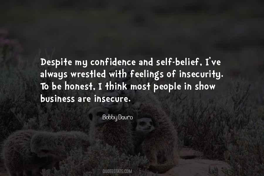 Confidence And Self Belief Quotes #1339641