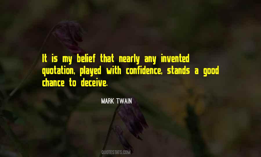 Confidence And Self Belief Quotes #749802