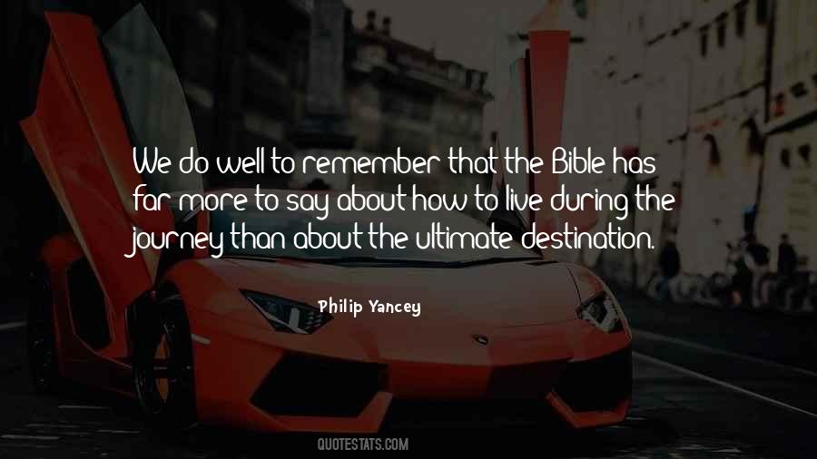 Journey Well Quotes #1575341