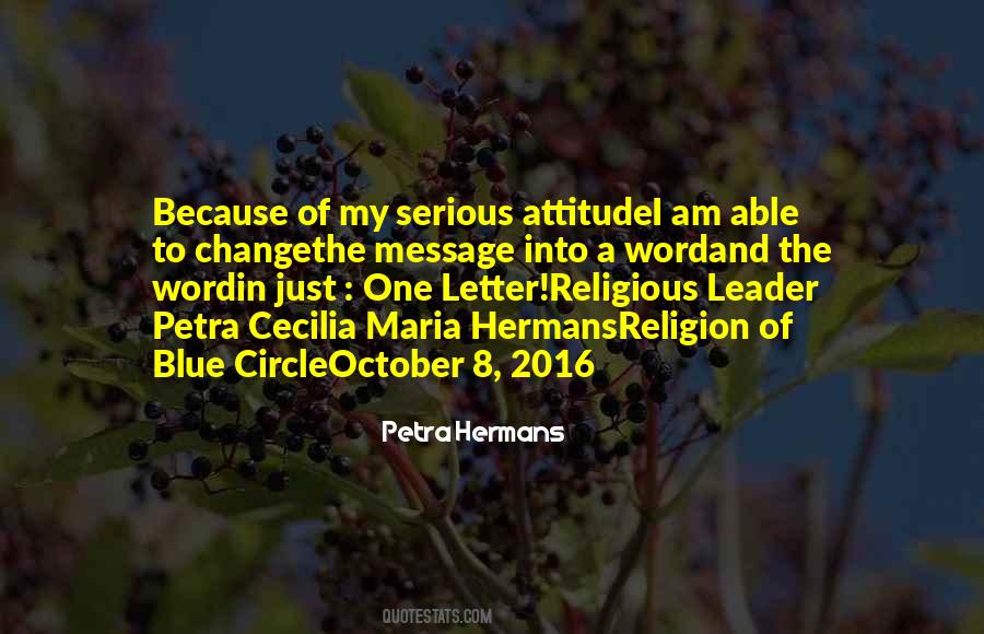 Religious Leader Quotes #1488945