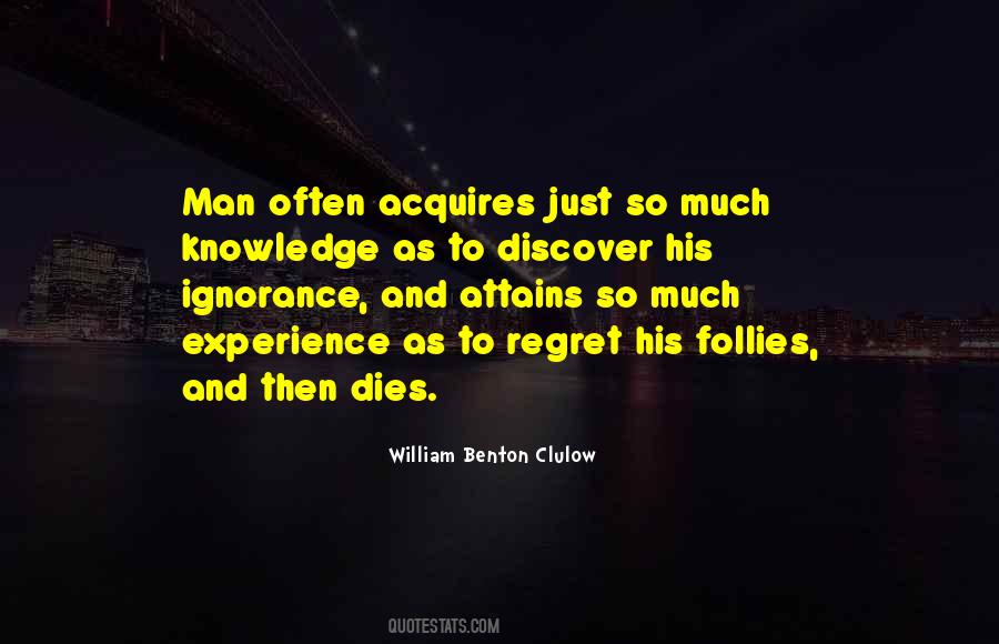 So Much Regret Quotes #1177105
