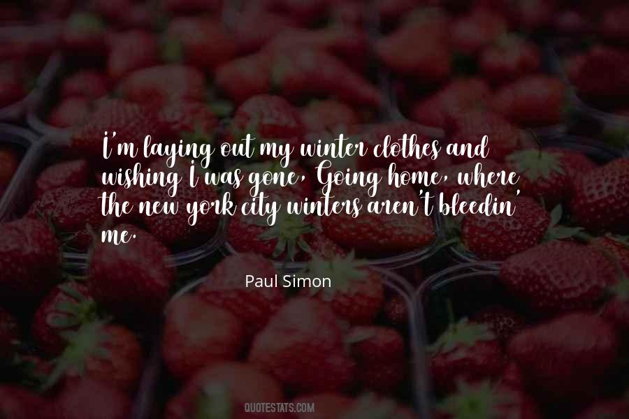 Winter In The City Quotes #1204589