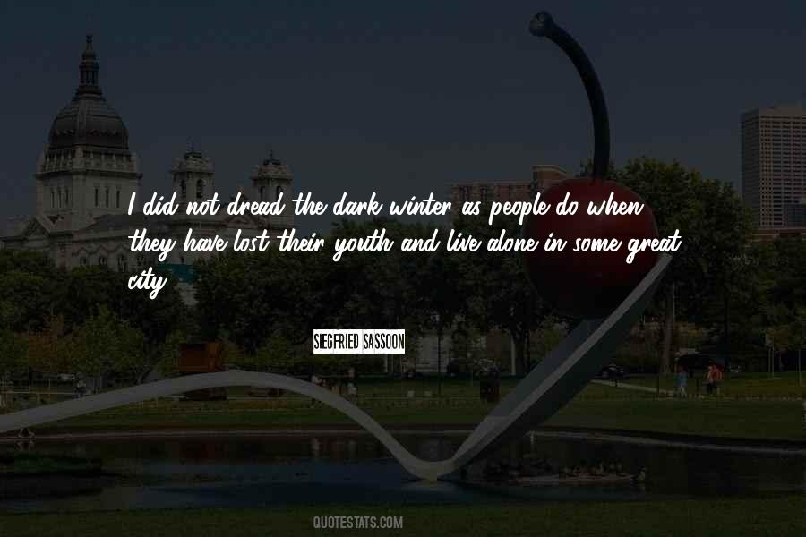 Winter In The City Quotes #1453537