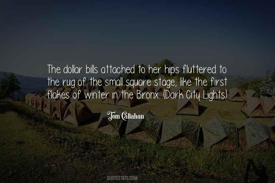 Winter In The City Quotes #1483443