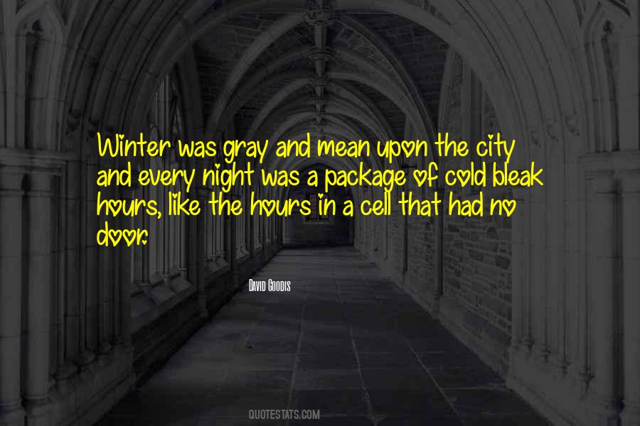 Winter In The City Quotes #255464