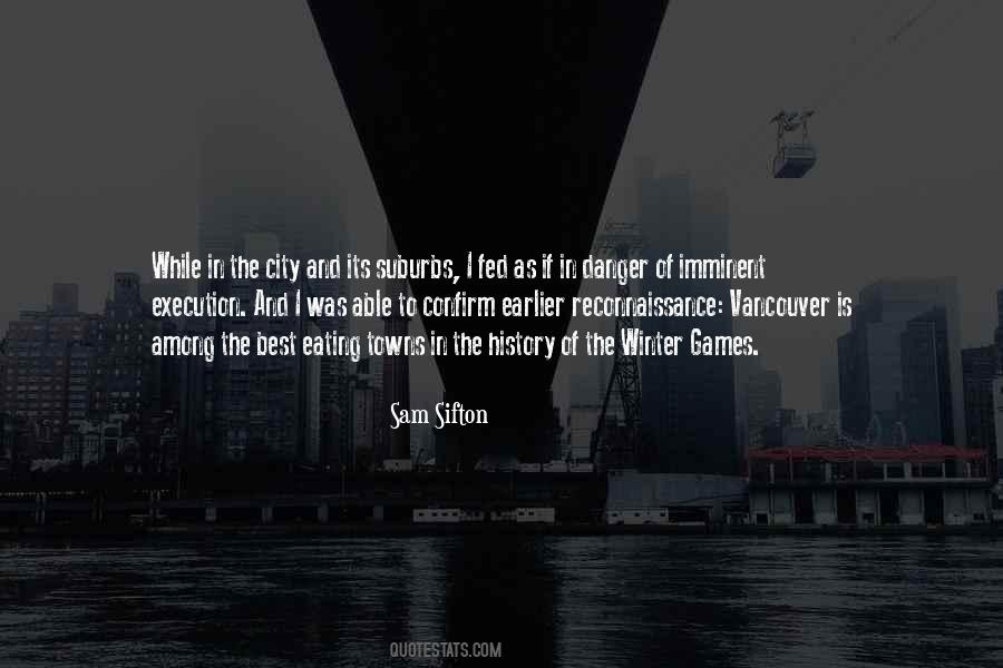 Winter In The City Quotes #368687