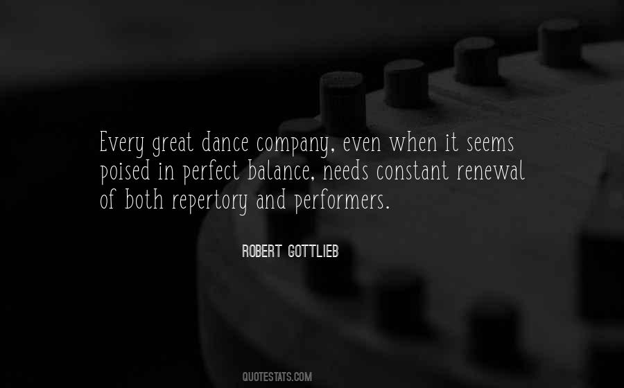 Perfect Dance Quotes #48525