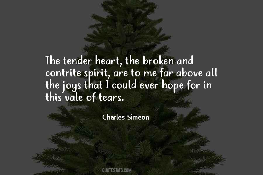 Heart Broken Hope Quotes #1569656