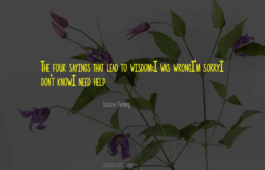 I Know I M Wrong Quotes #810273
