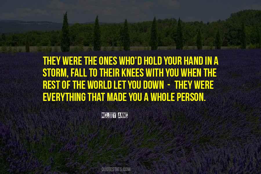 When They Let You Down Quotes #1402551