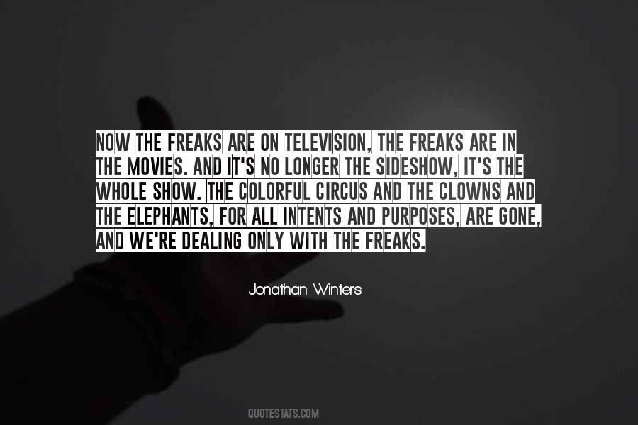 We Are All Clowns Quotes #1273942