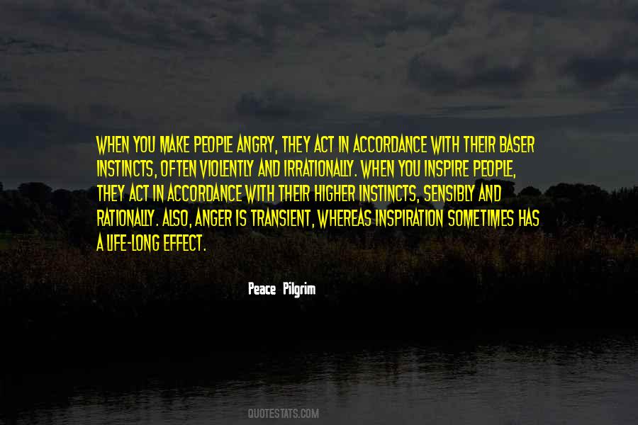 Quotes About Anger Peace #1116867