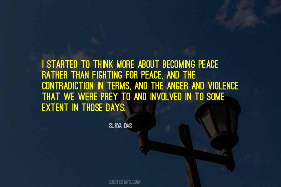 Quotes About Anger Peace #1410817