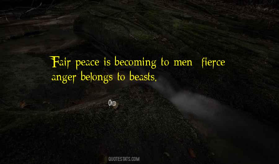 Quotes About Anger Peace #420505