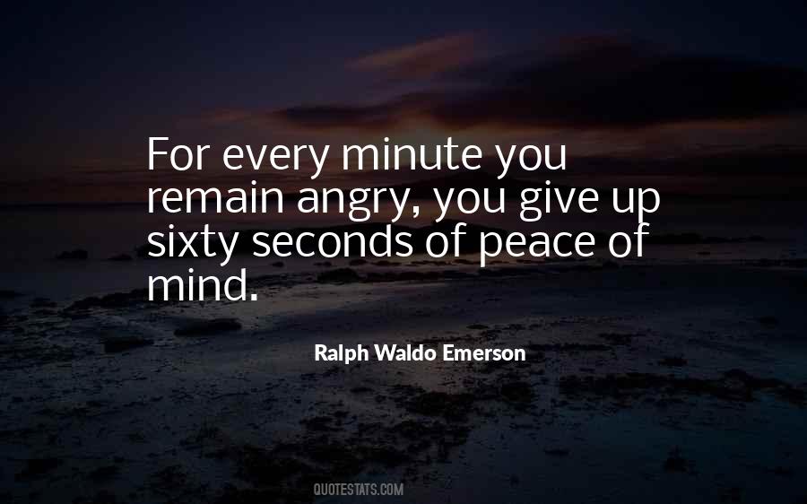 Quotes About Anger Peace #427244