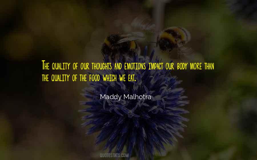 What You Eat Matters Quotes #1583672