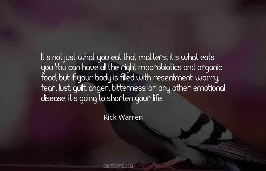 What You Eat Matters Quotes #1810111