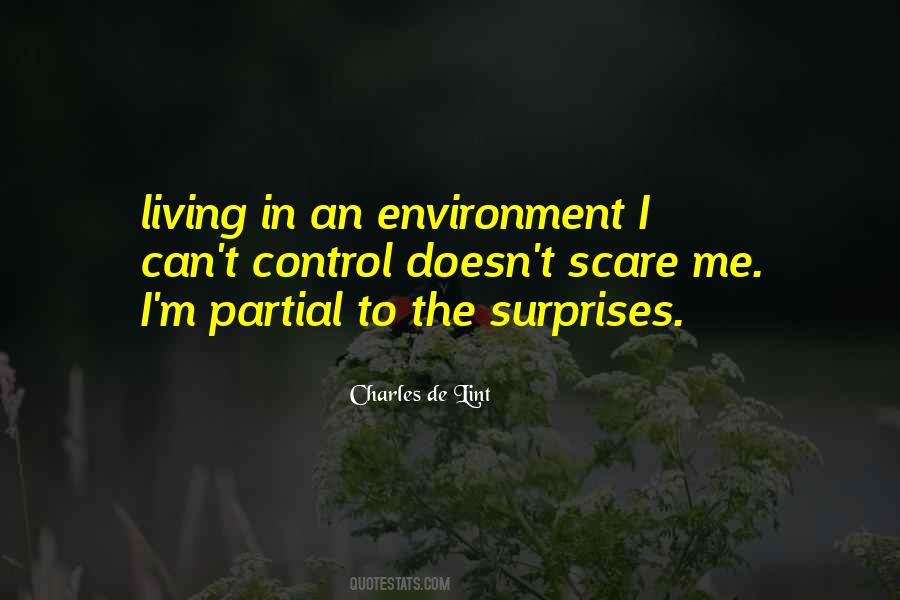 Quotes About Living Environment #157842