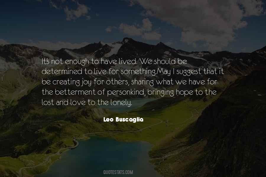 Lost The Hope Quotes #1023076