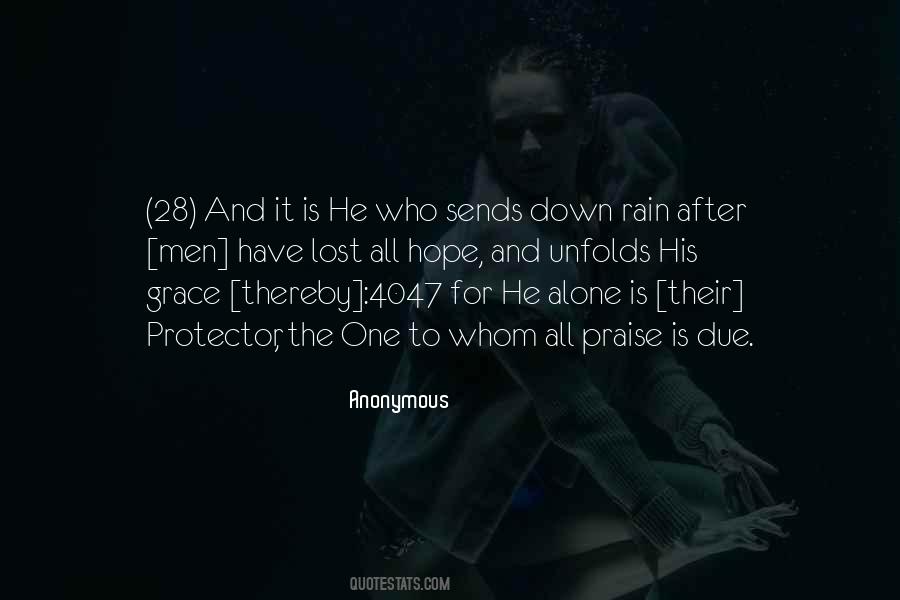 Lost The Hope Quotes #1321258