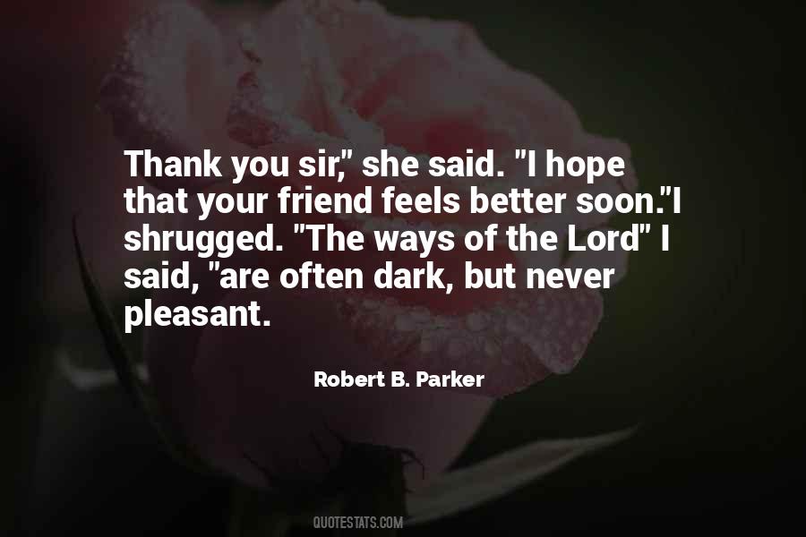 Hope Thank You Quotes #429568