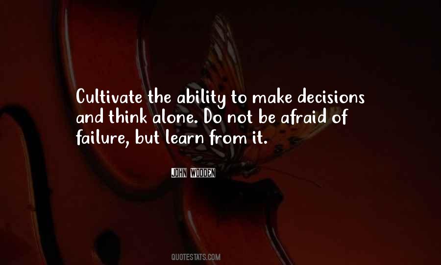 Learn How To Be Alone Quotes #413092