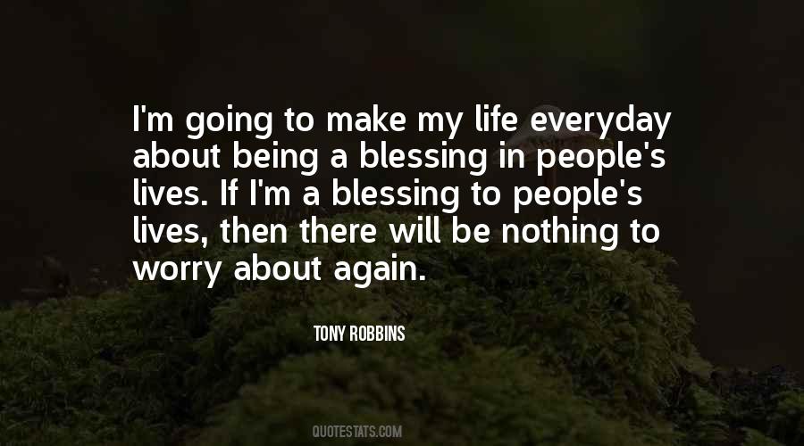 About Blessing Quotes #1749337