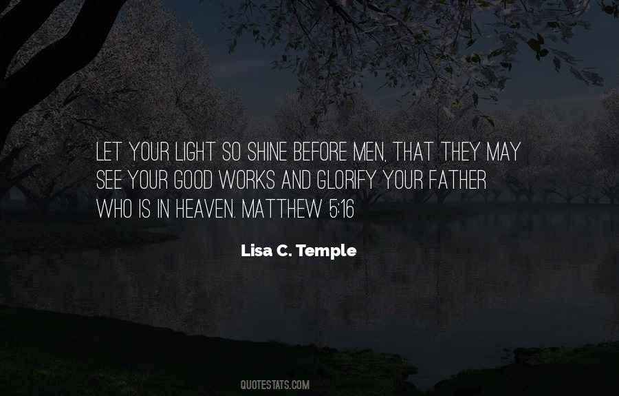 Let Your Light Quotes #1053483