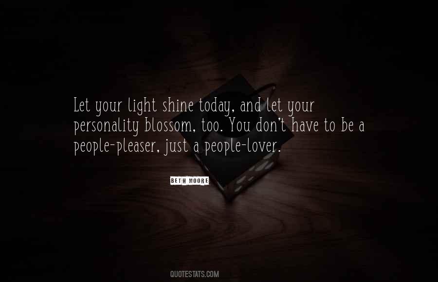 Let Your Light Quotes #964871