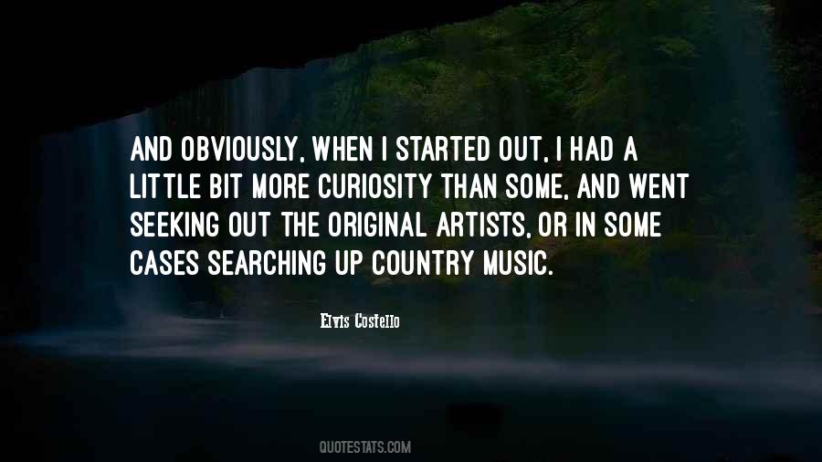 Country Music Artists Quotes #135766