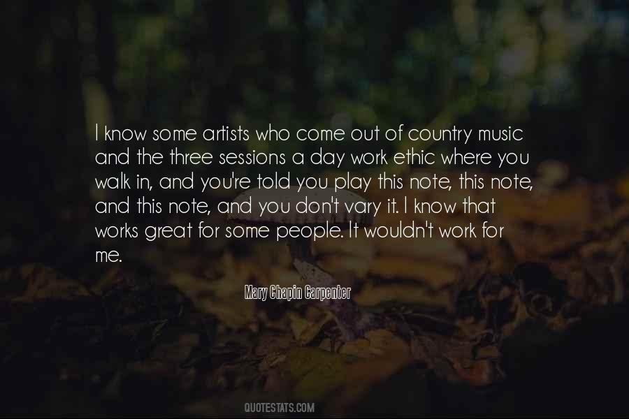 Country Music Artists Quotes #1469392