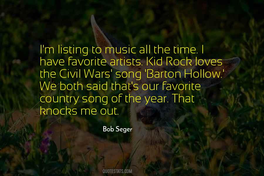 Country Music Artists Quotes #879777