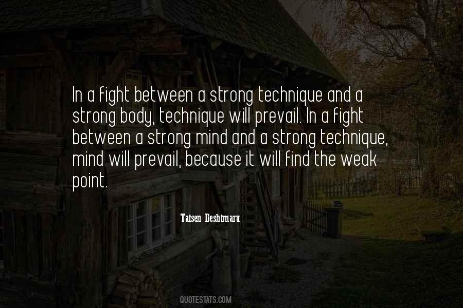 Quotes About The Strong And The Weak #1021827