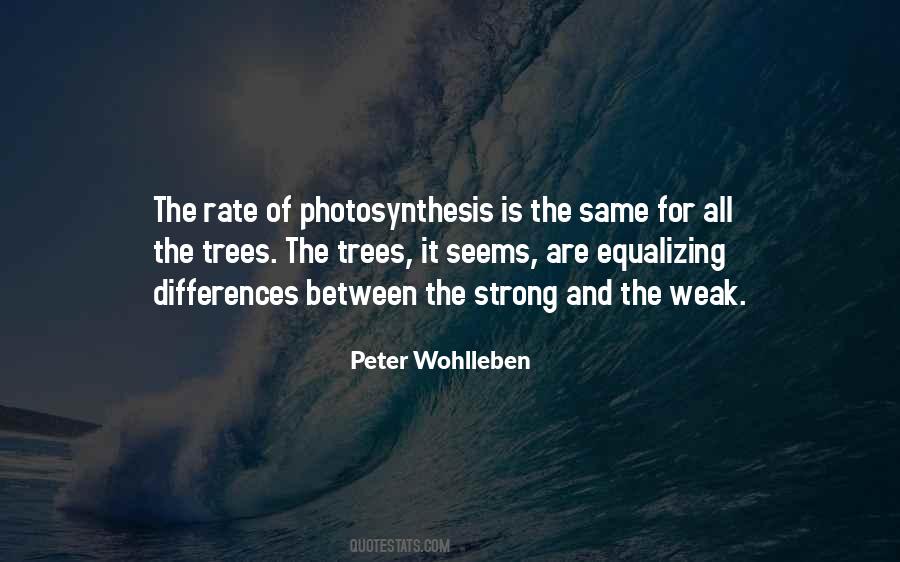 Quotes About The Strong And The Weak #1313113